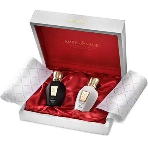 AMBER N MUSK 50ML XERJOFF SHOOTING STARS AMBER AND MUSK COLLECTION PARFUM 2X50ml - Image 1