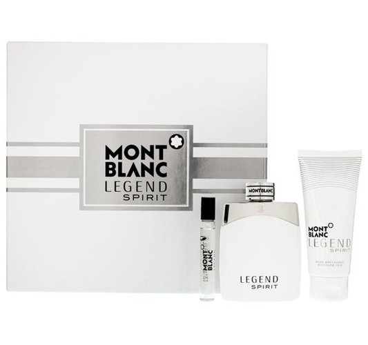 MONT BLANC LEGEND SPIRIT SET EDT100ML MONT BLANC LEGEND SPIRIT (M) SET EDT100+EDT7.5+ASB100ml - Image 1