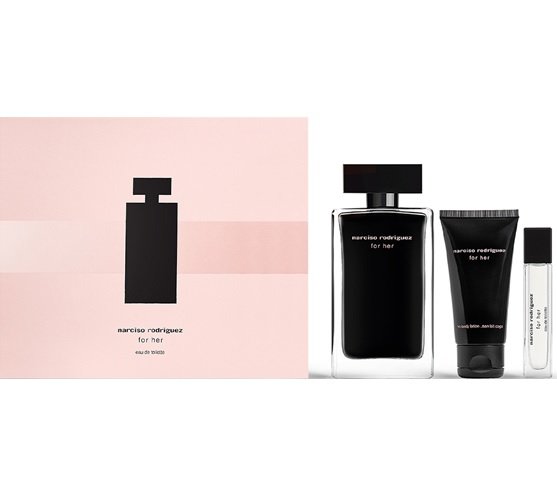 NARCISO RODRIGUEZ FOR HER EDT100+10+BL50ML SET NARCISO RODRIGUEZ FOR HER EDT SET EDT100+10+BL50ml - Image 1