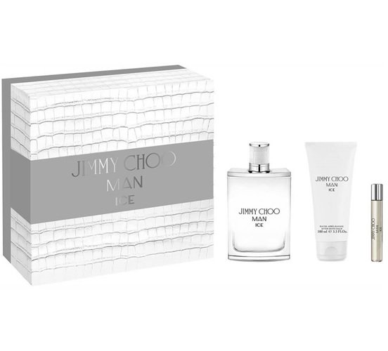 JIMMY CHOO MAN ice set JIMMY CHOO MAN ICE (M) SET EDT100+EDT7.5+ASB100ml - Image 1