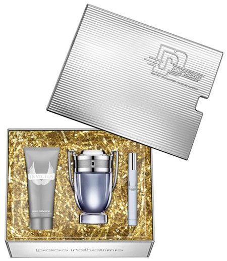 PACCO INVICTUS SET EDT100+EDT10+SHMPO100ml PACO RABANNE INVICTUS (M) SET EDT100+EDT10+AOS100ml - Image 1
